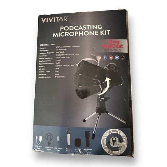 Vivitar Podcasting Microphone Kit - Picture 9 of 11